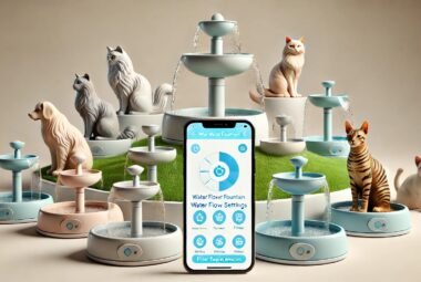 best pet water fountain track