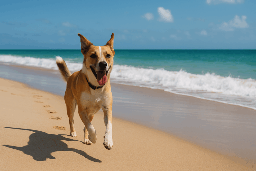 Dog-Friendly Beach Day
