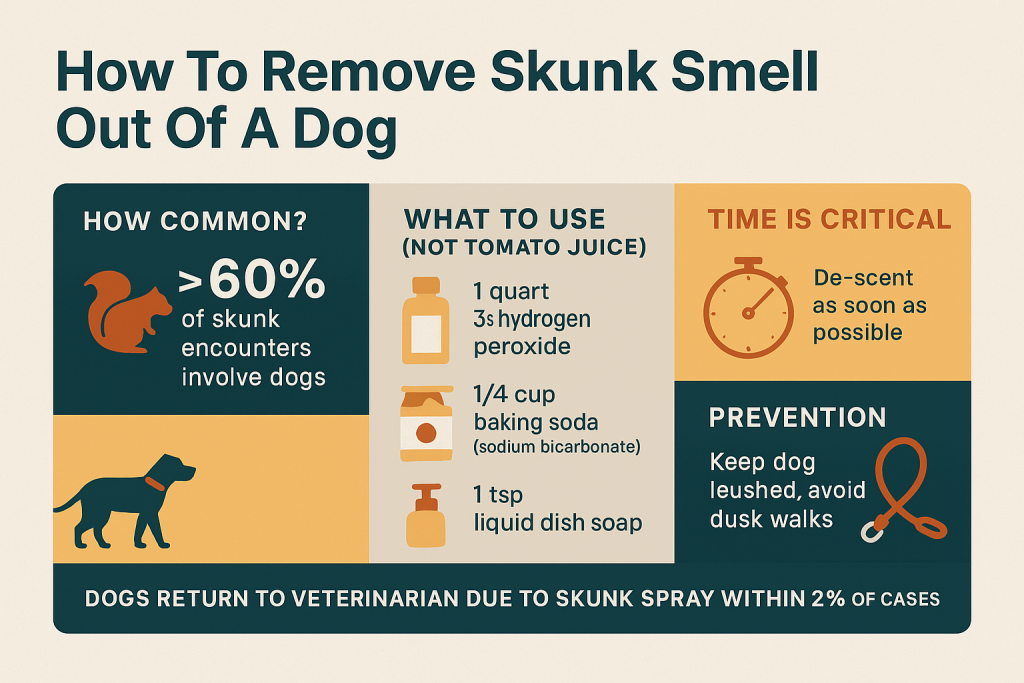 Skunk Smell Out Of A Dog