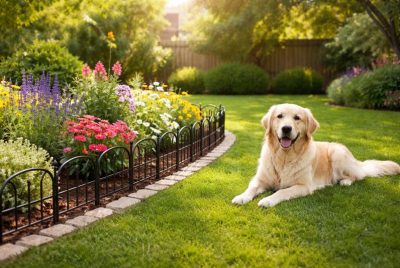 Keep Dogs Out Of Flower Beds
