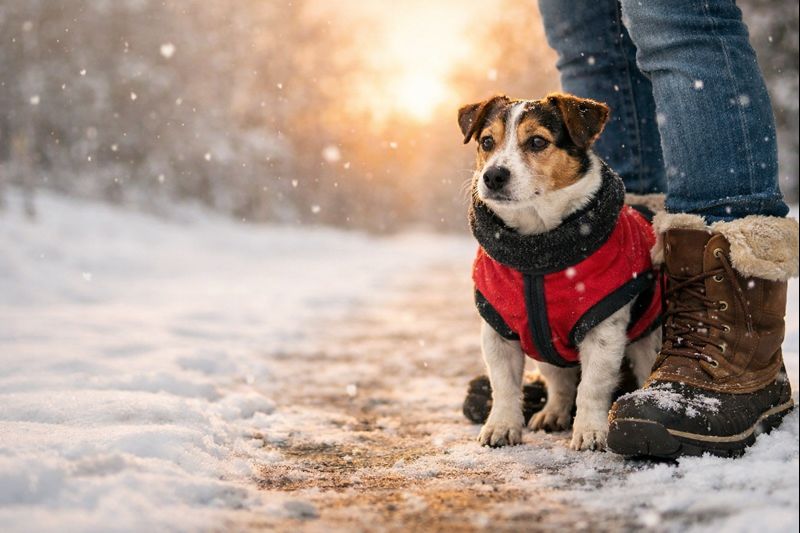 Keep Your Dog Warm Outside In Winter