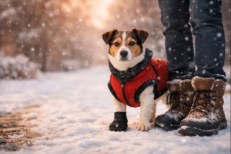 Keep Your Dog Warm Outside In Winter