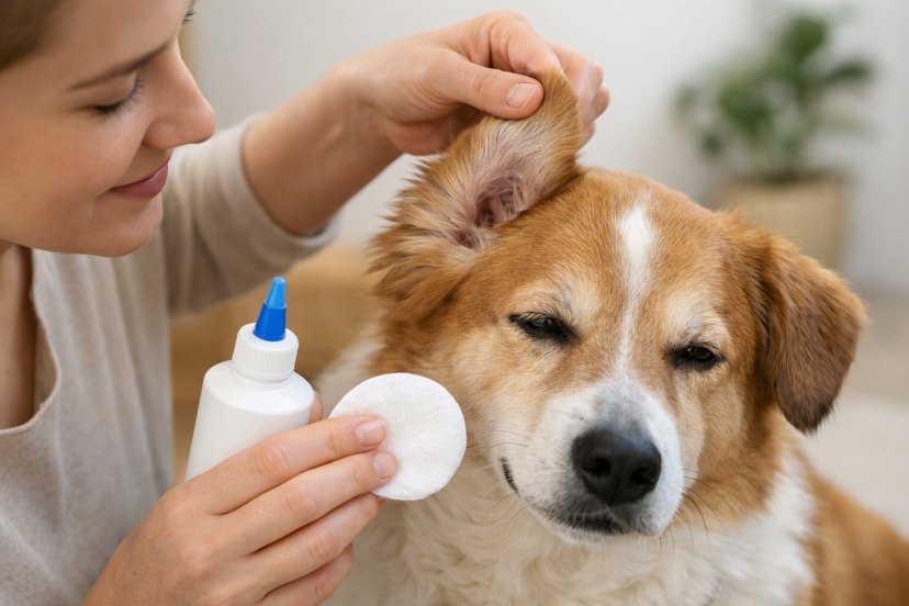 How To Clean Dogs Ears