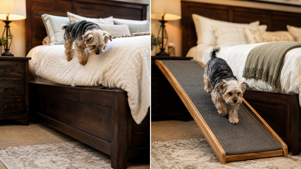 dog ramp for high bed