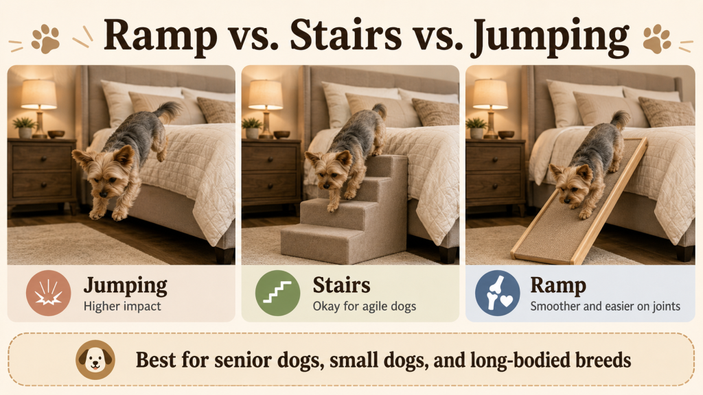 dog ramp for high bed