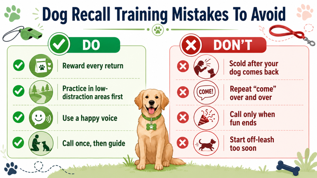 Dog Recall Training